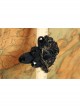 Goth Fashion Retro Vampire Black Rose Flower Lace Handmade Hairpin