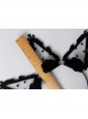 Fashion Retro Gothic Black Lace Rose Stage Nightclub Crown Halloween Christmas Holiday Headband