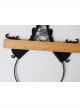 Fashion Retro Black Lace Stage Show Party Exaggerated Gothic Halloween Christmas Holiday Headband