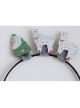 Fashion Cute Personality Christmas Tree Elk Cartoon Funny Creative Party Adult Headband