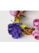 Fashion Leisure Holiday Rattan Pink Purple Garland Seaside Beach Christmas Bride Hair Band