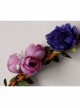 Fashion Leisure Holiday Rattan Pink Purple Garland Seaside Beach Christmas Bride Hair Band
