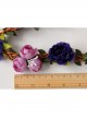 Fashion Leisure Holiday Rattan Pink Purple Garland Seaside Beach Christmas Bride Hair Band