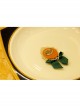 Fashion Dark Green Bow Christmas Tree Romantic Golden Lace Retro Handmade Brooch