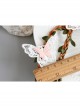 Fashion Leisure Vacation Seaside Beach White Lace Butterfly Rattan Hair Tie