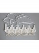 Fashion Palace Bride White Lace Adult Princess Crown Female Headband