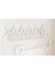 Fashion Palace Bride White Lace Adult Princess Crown Female Headband