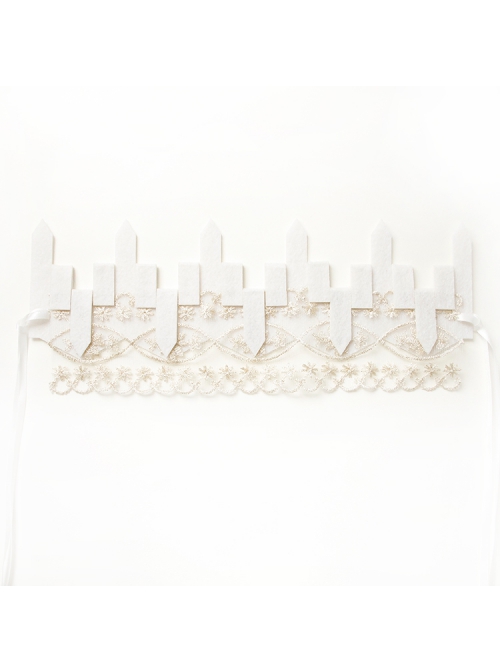 Fashion Palace Bride White Lace Adult Princess Crown Female Headband