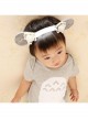 Cute Fashion Baby Girl Child Gray Sheep White Lace Flower Holiday Birthday Headband