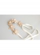 Fashion Fairy Retro Lady Pink Flower Bandage Sweet Cute Hair Band
