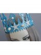 Fashion Casual Child Adult Prom Mermaid White Starfish Pearl Shell Blue Crown Seaside Tourism Hairband