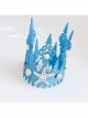 Fashion Casual Child Adult Prom Mermaid White Starfish Pearl Shell Blue Crown Seaside Tourism Hairband