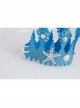 Fashion Casual Child Adult Prom Mermaid White Starfish Pearl Shell Blue Crown Seaside Tourism Hairband