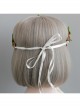 Fashion Leisure Vacation Green Yellow Stars Rattan Adult Party Wreath Headband