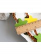 Fashion Leisure Vacation Green Yellow Stars Rattan Adult Party Wreath Headband