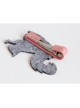 Cute Fashion Casual Simple Female Pink Squirrel Christmas Hairpin