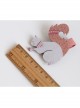 Cute Fashion Casual Simple Female Pink Squirrel Christmas Hairpin