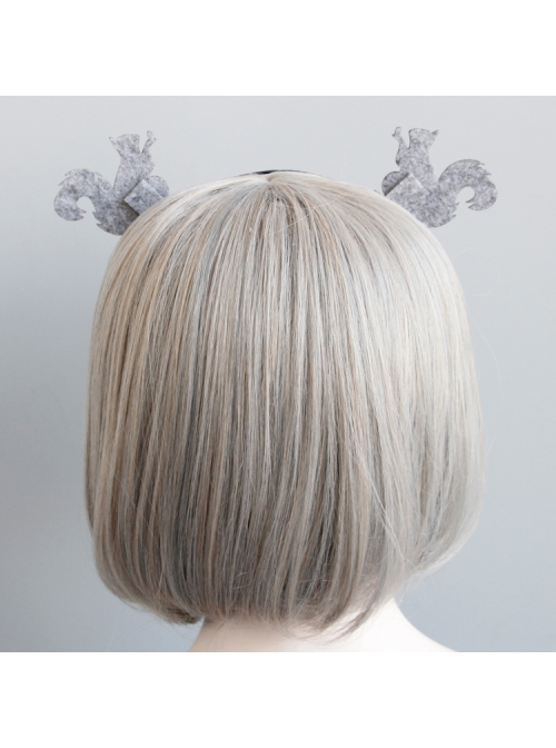 Cute Fashion Casual Christmas Pink Squirrel Stage Performance Thin Hair Band