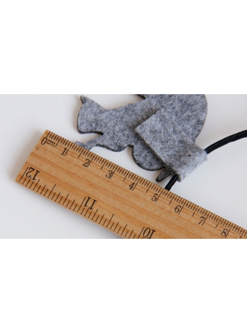 Cute Fashion Casual Christmas Pink Squirrel Stage Performance Thin Hair Band