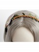 Fashion Leisure Holiday Fabric Color Butterfly Rattan Bride Wedding Dress Headband