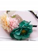 Fashion Casual Bride Colored Flowers Golden Lace Fabric Bride Female Hair Band