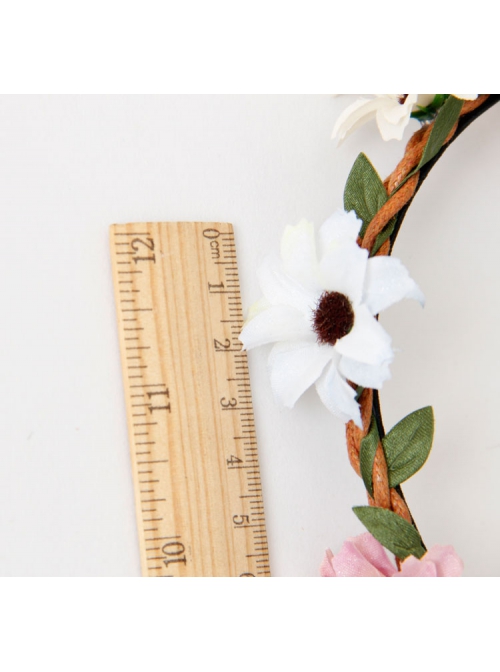 Leisure Color Small Chrysanthemum Rattan Seaside Beach Travel Vacation Fashion Handmade Headband
