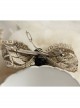 Retro Palace Fashion Bow Gold Lace Green Crystal Rose Spring Hairpin