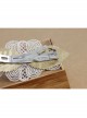 Classical Fashion Beauty Portrait Golden Lace Flower Boutique Female Handmade Hairpin