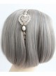 Handmade Elegant Boutique Fashion Retro Golden Lace Pearl Flower Female Hair Band