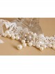 Baroque White Lace Bride Pearl Rhinestone Fashion Female Short Necklace