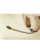 Fashion Simple Leisure Weaving Hemp Rope Black Lace Flowers Retro Female Bracelet