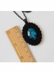 Fashion Retro Casual Halloween Personality Bat Cross Coffin Black Female Sweater Chain