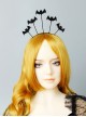 Retro Fashion Gothic Black Bat Wings Halloween Vampire Prom Show Female Headband