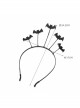 Retro Fashion Gothic Black Bat Wings Halloween Vampire Prom Show Female Headband