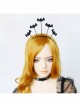 Retro Fashion Gothic Black Bat Wings Halloween Vampire Prom Show Female Headband