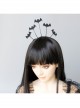Retro Fashion Gothic Black Bat Wings Halloween Vampire Prom Show Female Headband