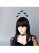Retro Fashion Gothic Black Bat Wings Halloween Vampire Prom Show Female Headband