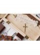 Vintage Baroque Handmade Cross Pendant Fashion Female Bride White Lace Bracelet