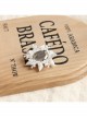 Baroque Fashion Retro White Shell Pearl Lace Lolita Lady Small Brooch