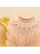 Fashion Simple Retro Constellation Gothic Punk Lolita Halloween Female Black Collar