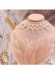 Fashion Simple Retro Constellation Gothic Punk Lolita Halloween Female Black Collar