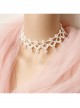 Fashion Simple Retro Constellation Gothic Punk Lolita Halloween Female Black Collar