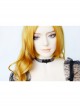 Goth Fashion Halloween Black Bat Gauze Witch Masquerade Retro Female Collar