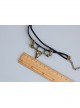 Simple Retro Black Velvet Rope Antlers Wild Handmade Fashion Anklet