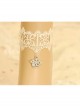 Baroque Elegant White Lace Crown Fashion Retro Prom Party Female Handmade Anklet