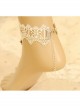 Baroque Elegant White Lace Crown Fashion Retro Prom Party Female Handmade Anklet
