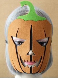 Fashion Exaggerated Halloween Jack-O-Lantern Male Female Full Face Party Prom Mask