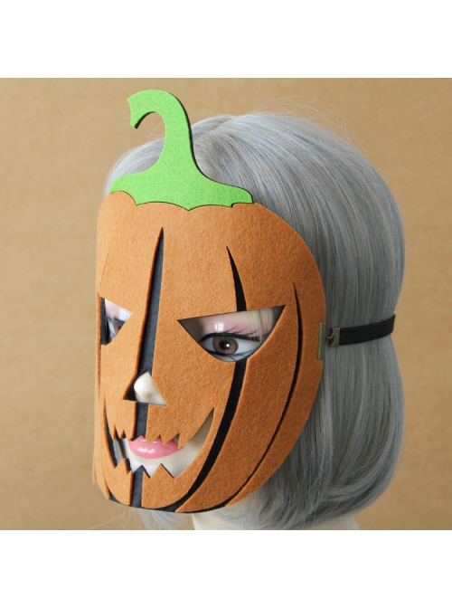 Fashion Exaggerated Halloween Jack-O-Lantern Male Female Full Face Party Prom Mask