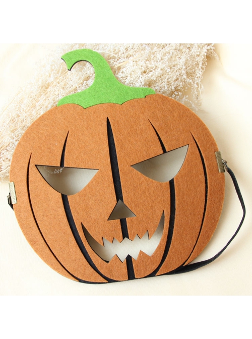 Fashion Exaggerated Halloween Jack-O-Lantern Male Female Full Face Party Prom Mask