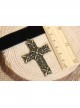 Punk Gothic Fashion Exaggerated Sexy Simple Black Velvet Cross Female Choker